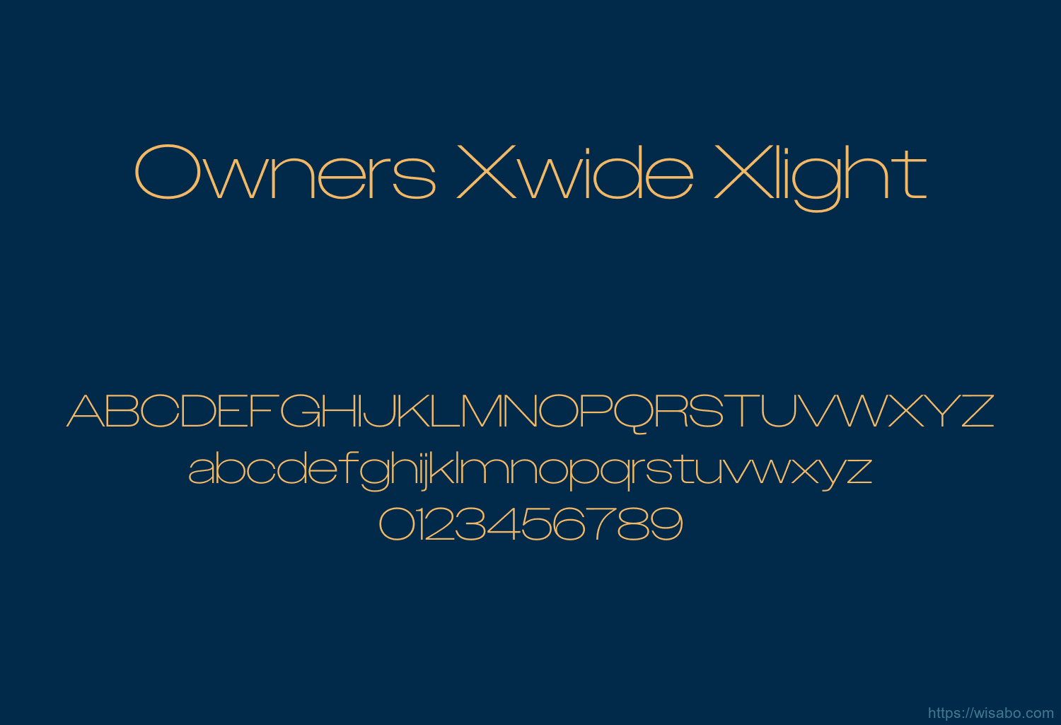 Owners Xwide Xlight
