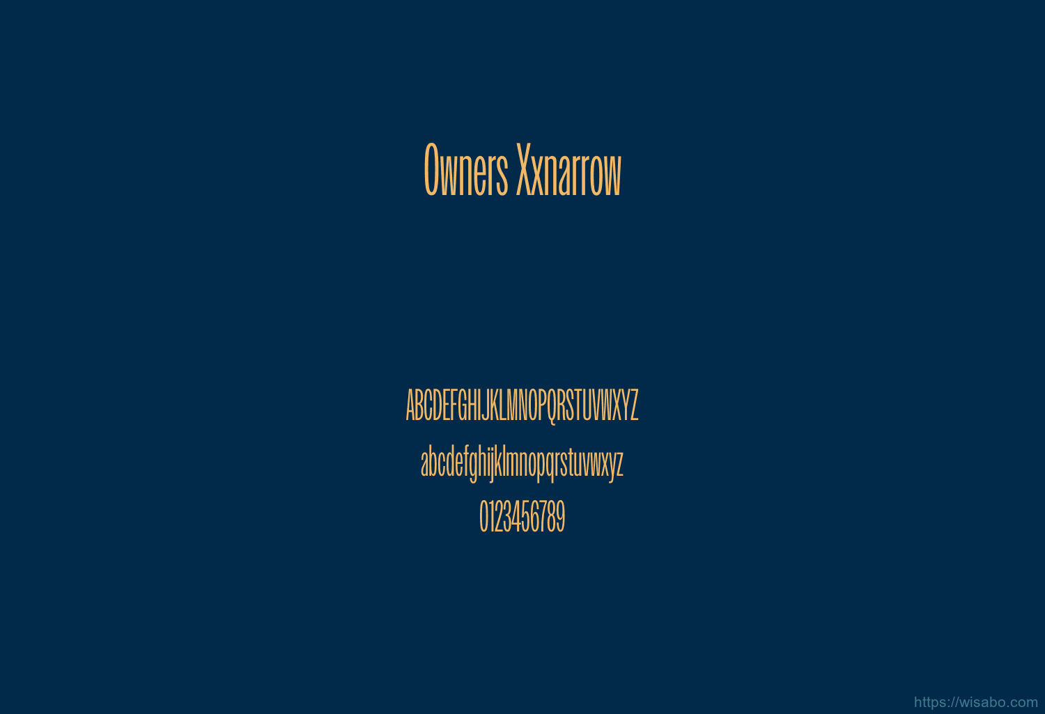 Owners Xxnarrow
