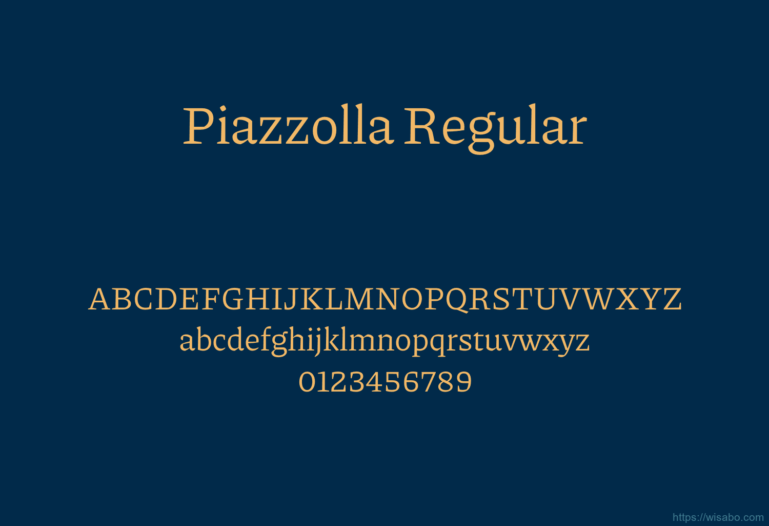 Piazzolla Regular