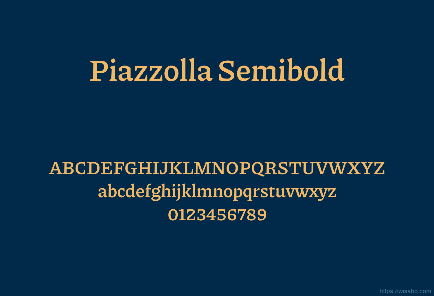 Piazzolla Semibold