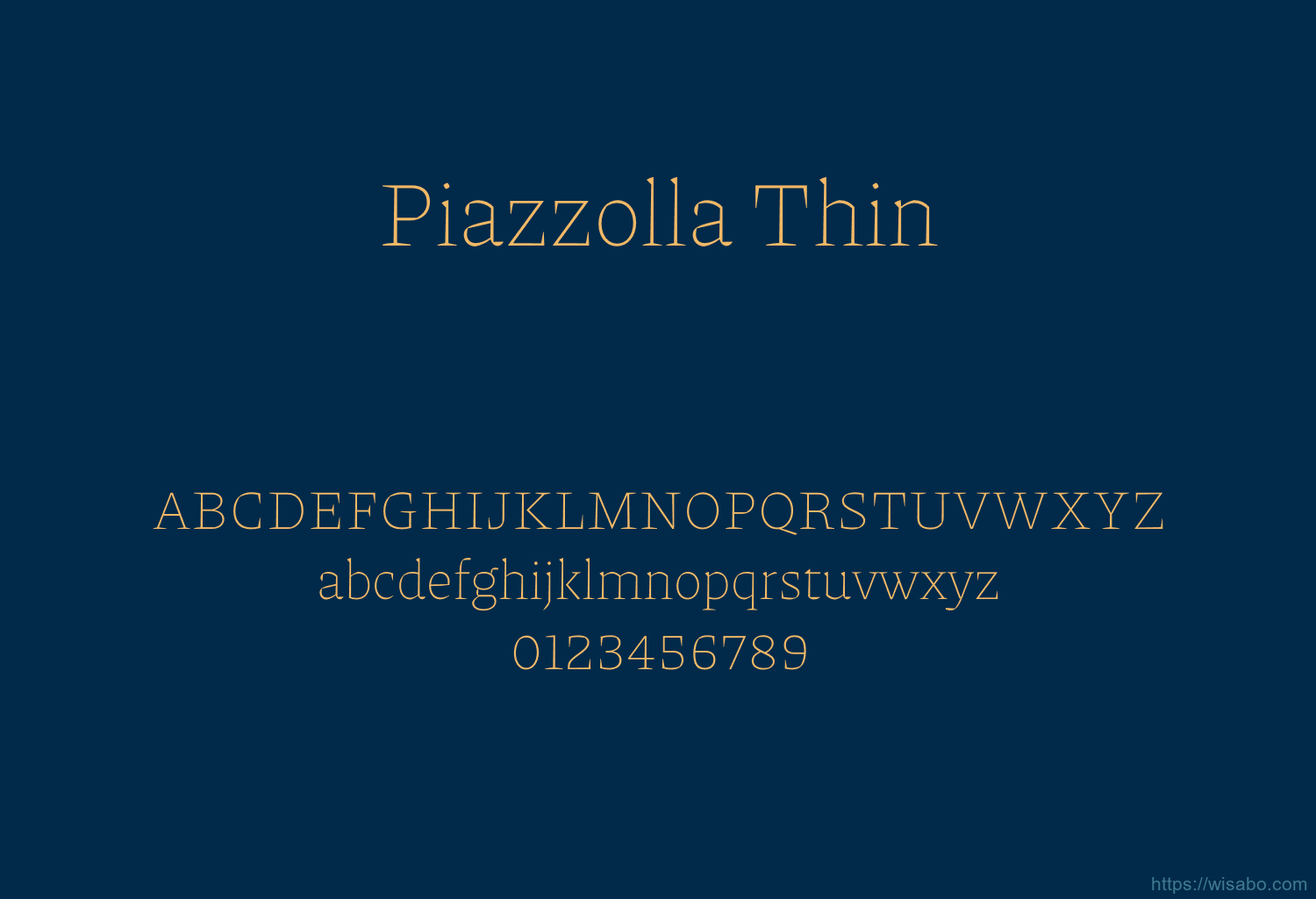 Piazzolla Thin