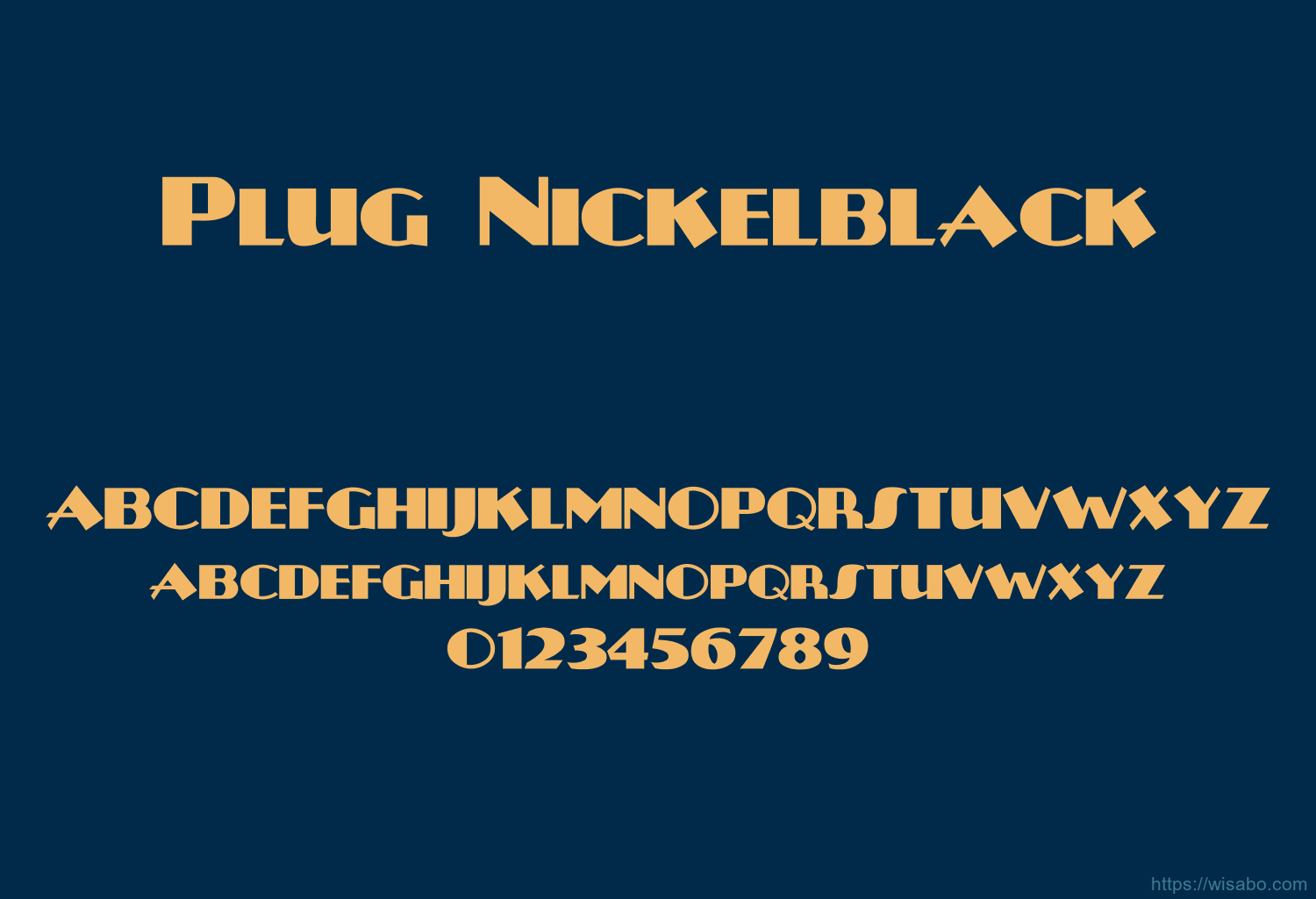 Plug Nickelblack