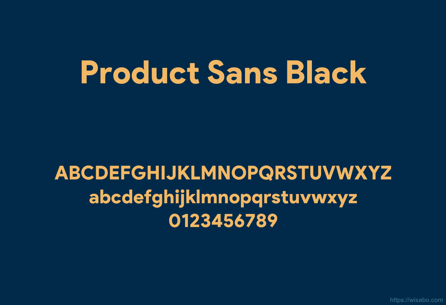 Product Sans Black