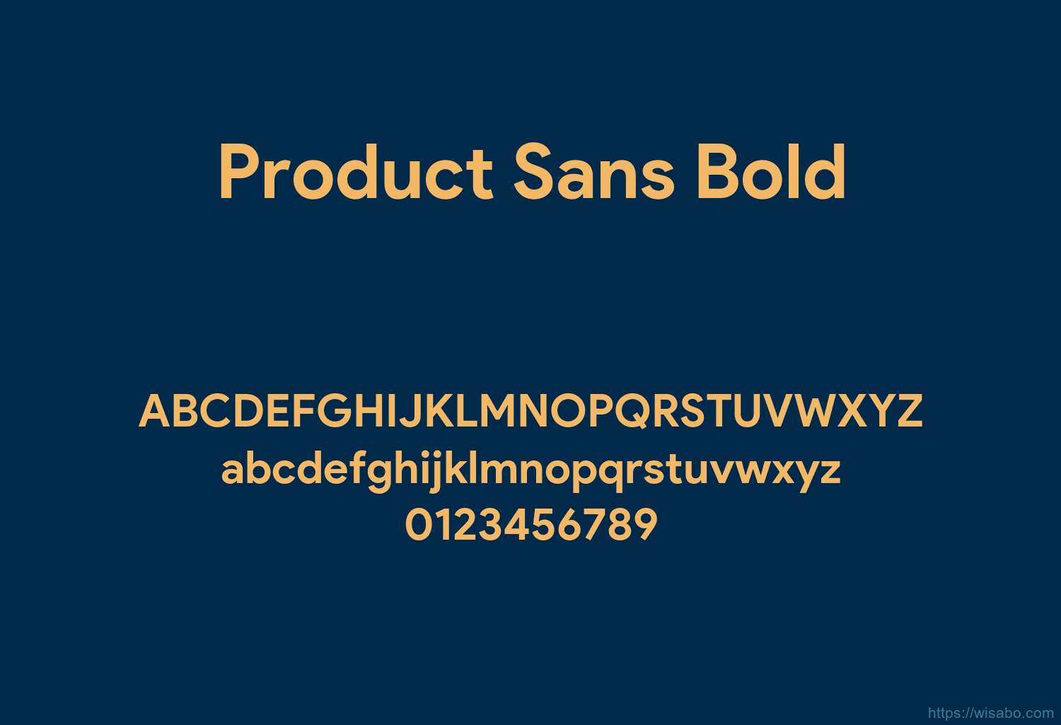 Product Sans Bold