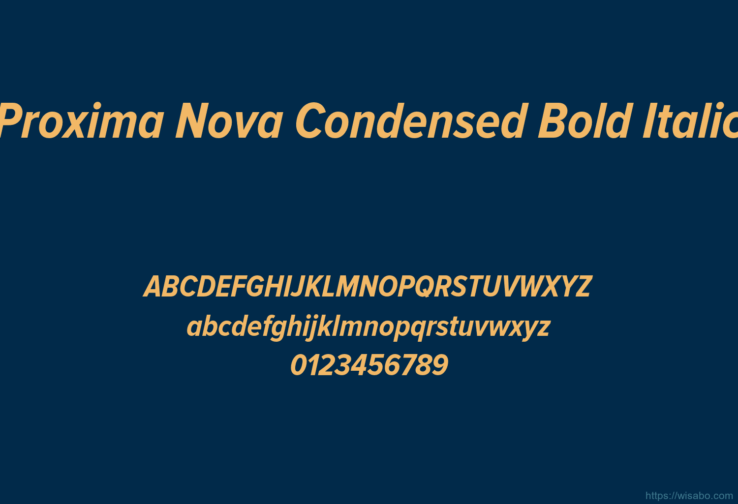 Proxima Nova Condensed Bold Italic Font Free Download [ttf otf