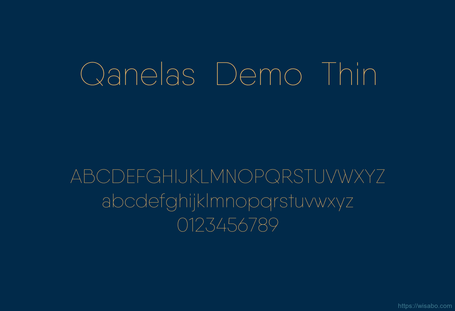 Qanelas Demo Thin