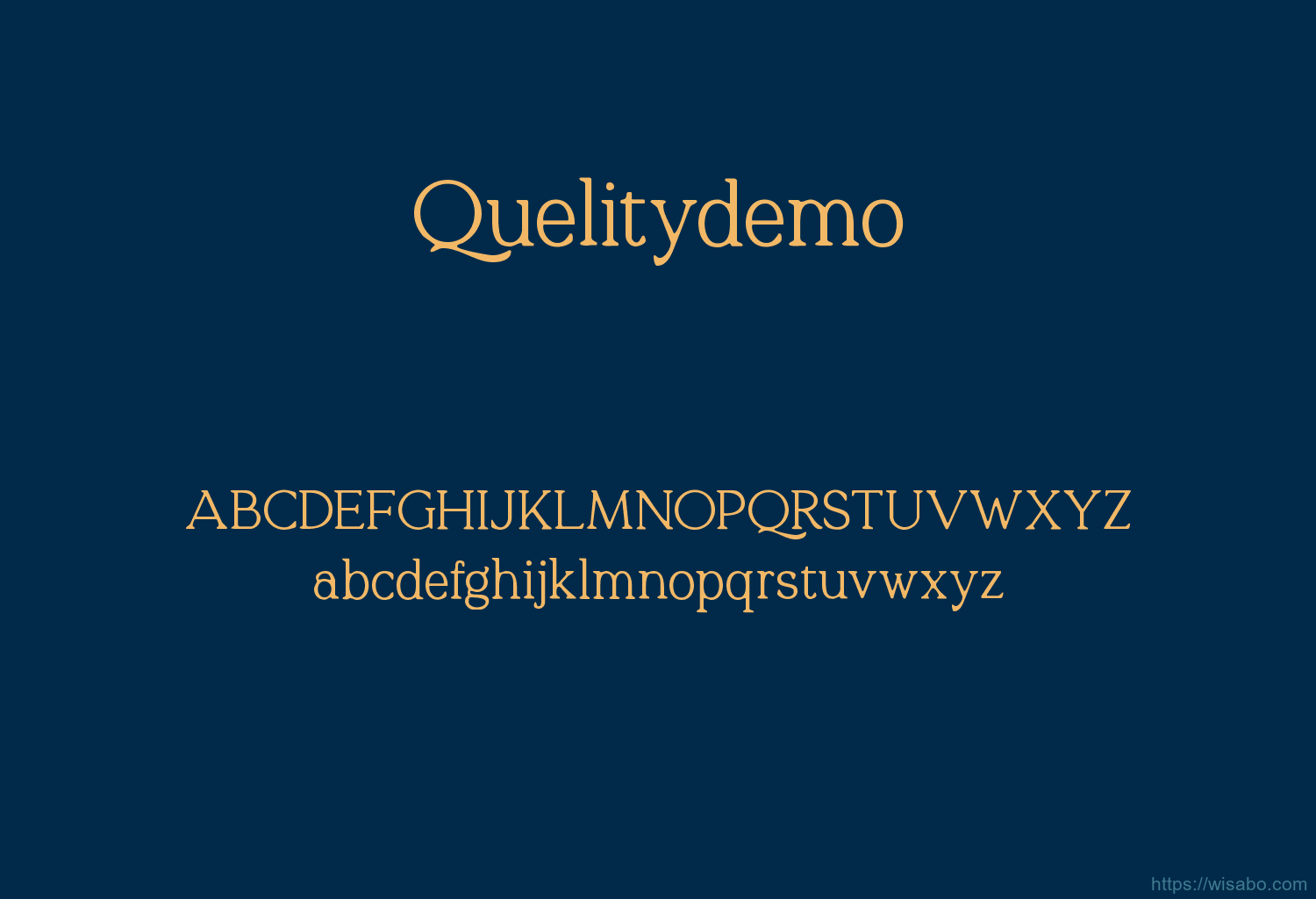Quelitydemo