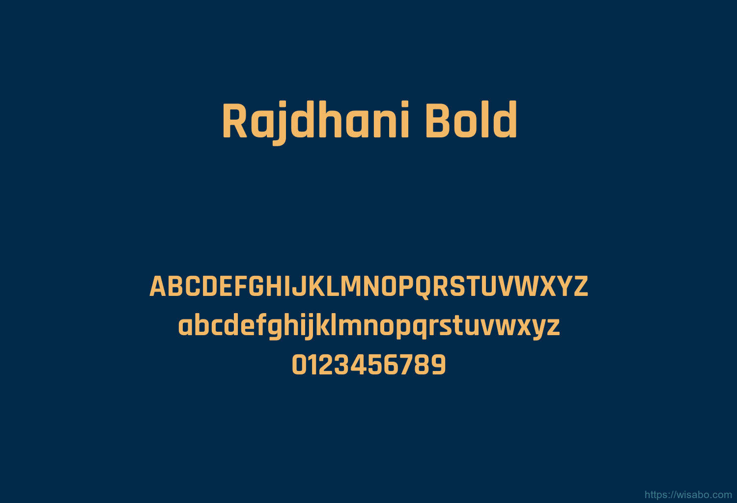 Rajdhani Bold Rajdhani Bold
