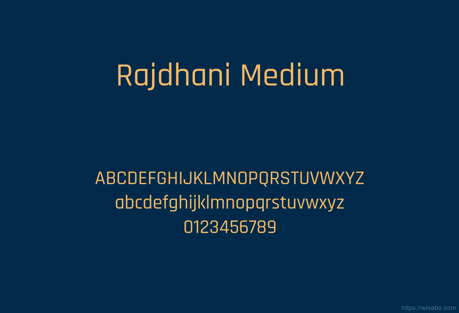 Rajdhani Medium Rajdhani Medium