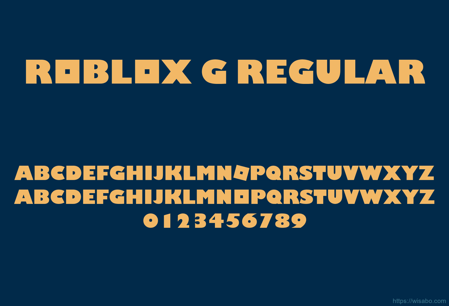 Roblox G Regular