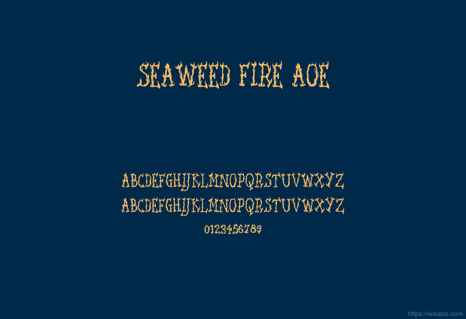 Seaweed Fire Aoe