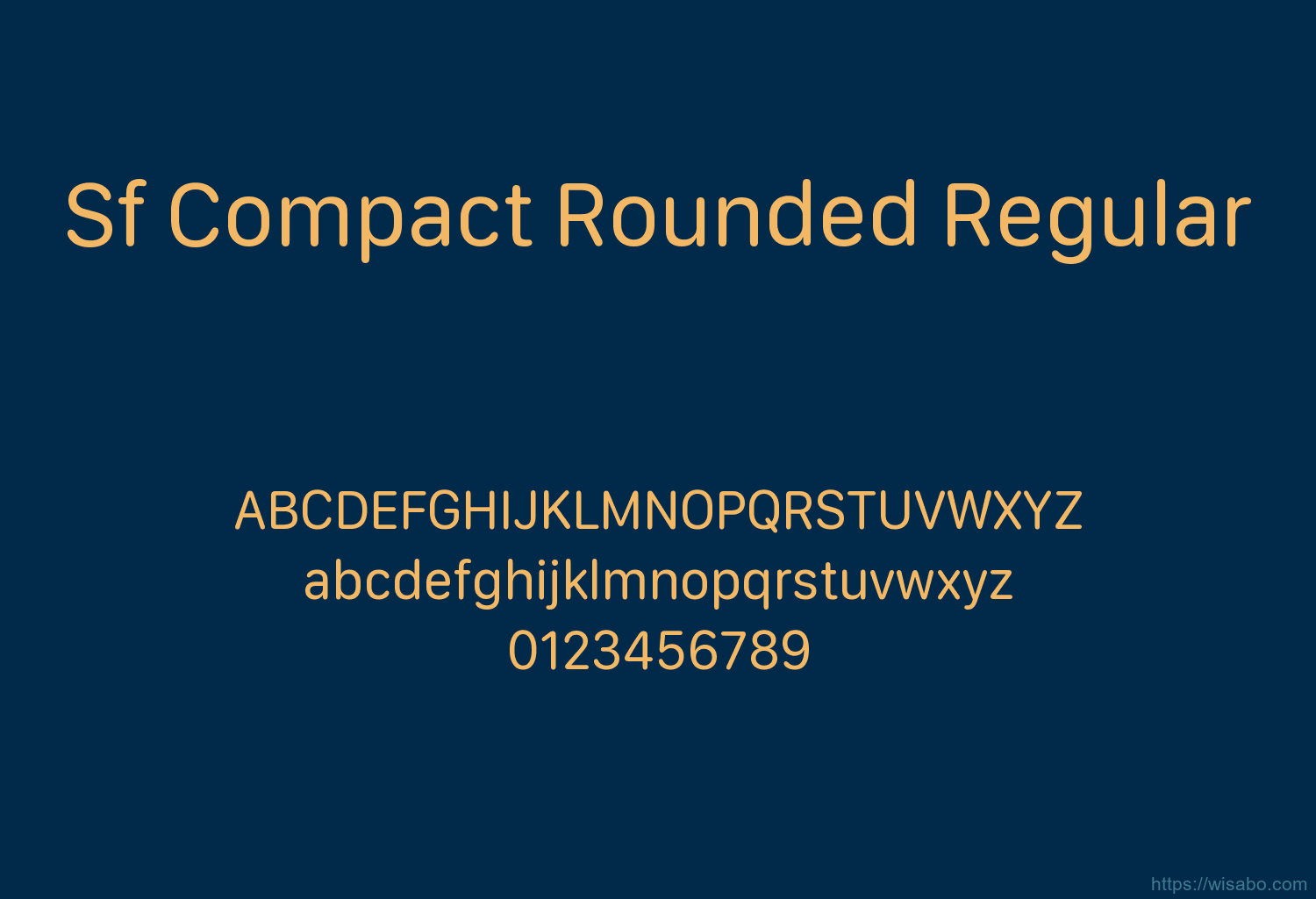 Sf Compact Rounded Regular