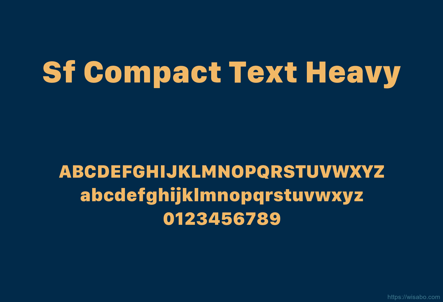 Sf Compact Text Heavy