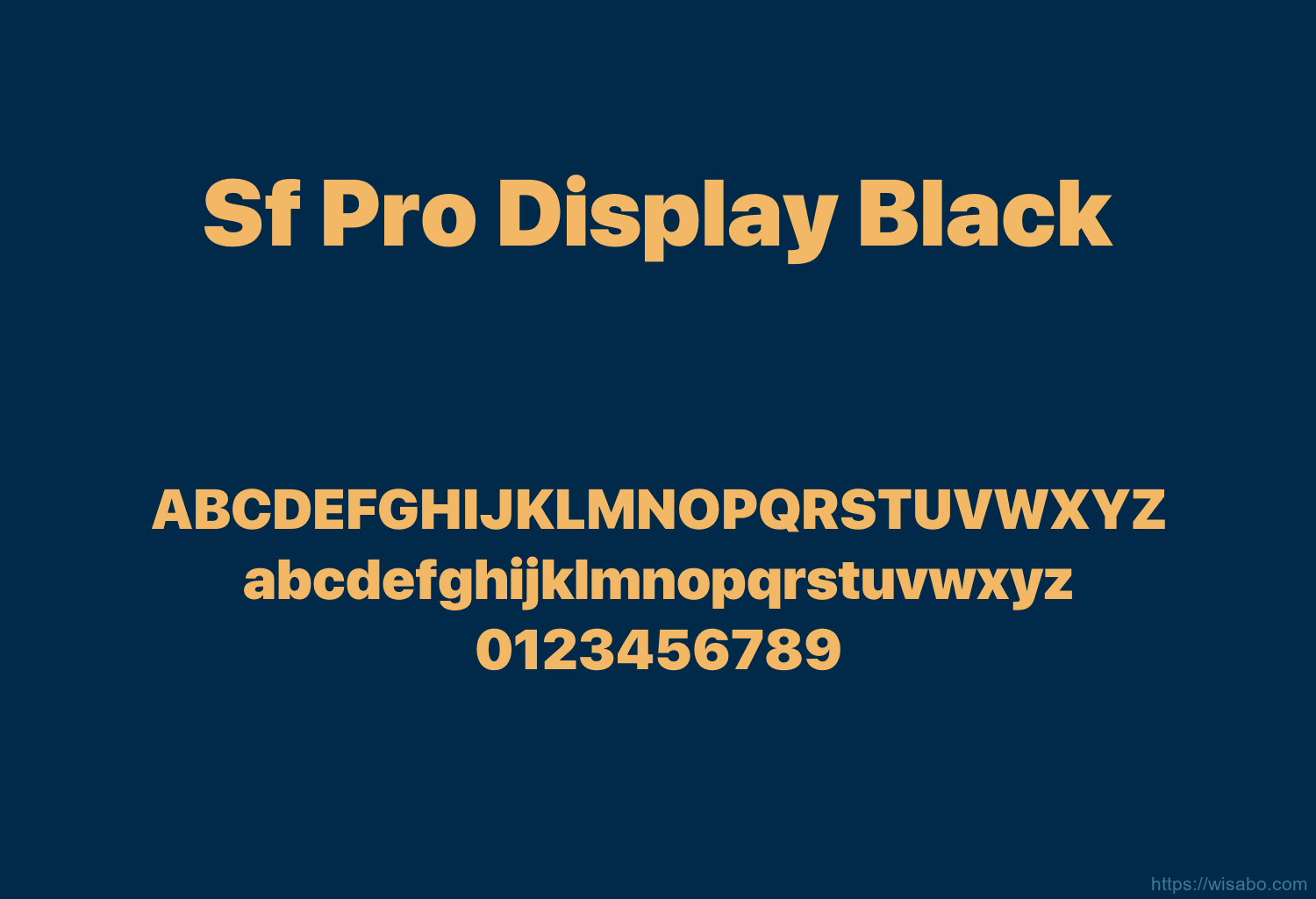 Sf Pro Display Black