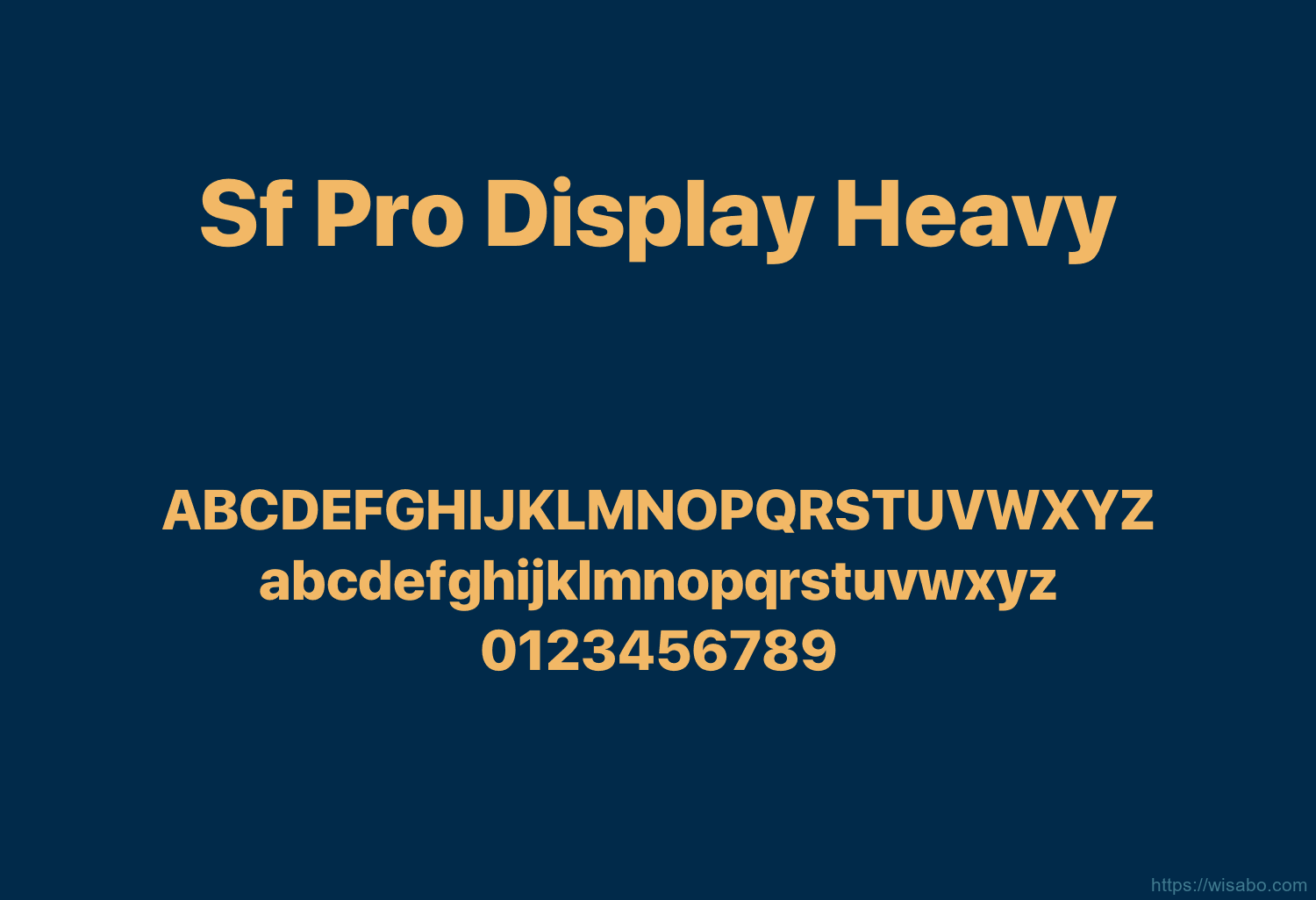 Sf Pro Display Heavy
