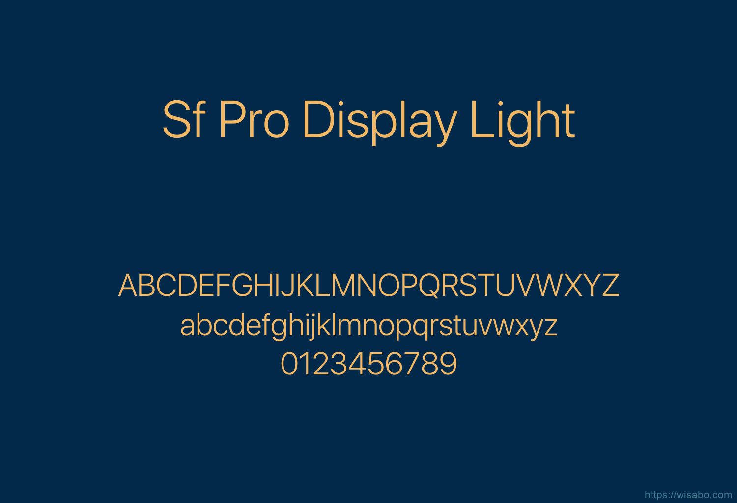 Sf Pro Display Light