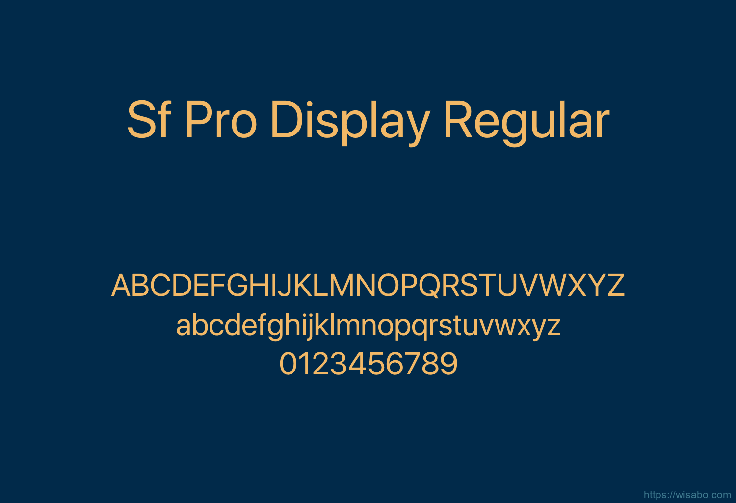 Sf Pro Display Regular
