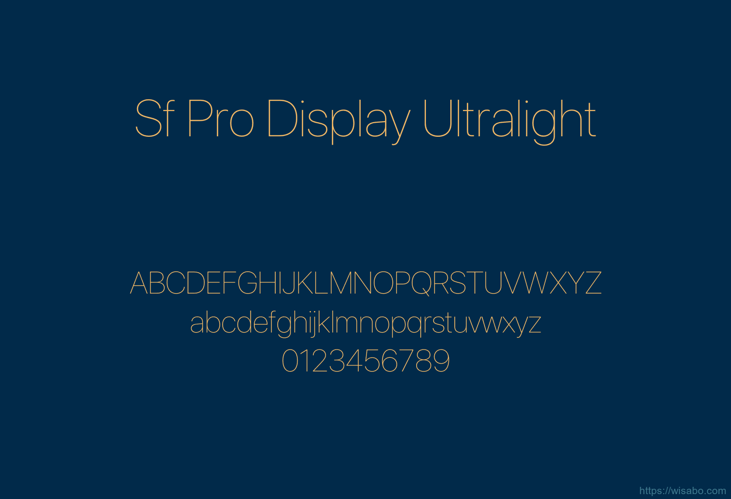 Sf Pro Display Ultralight Font Free Download [ttf otf] Wisabo Fonts