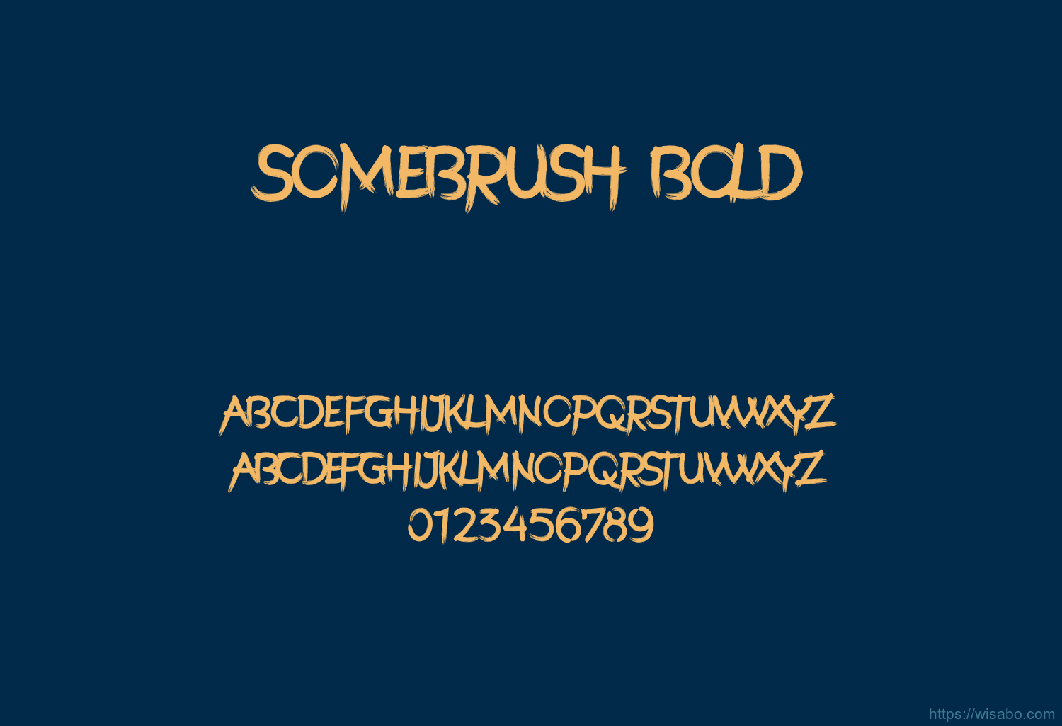 Somebrush Bold