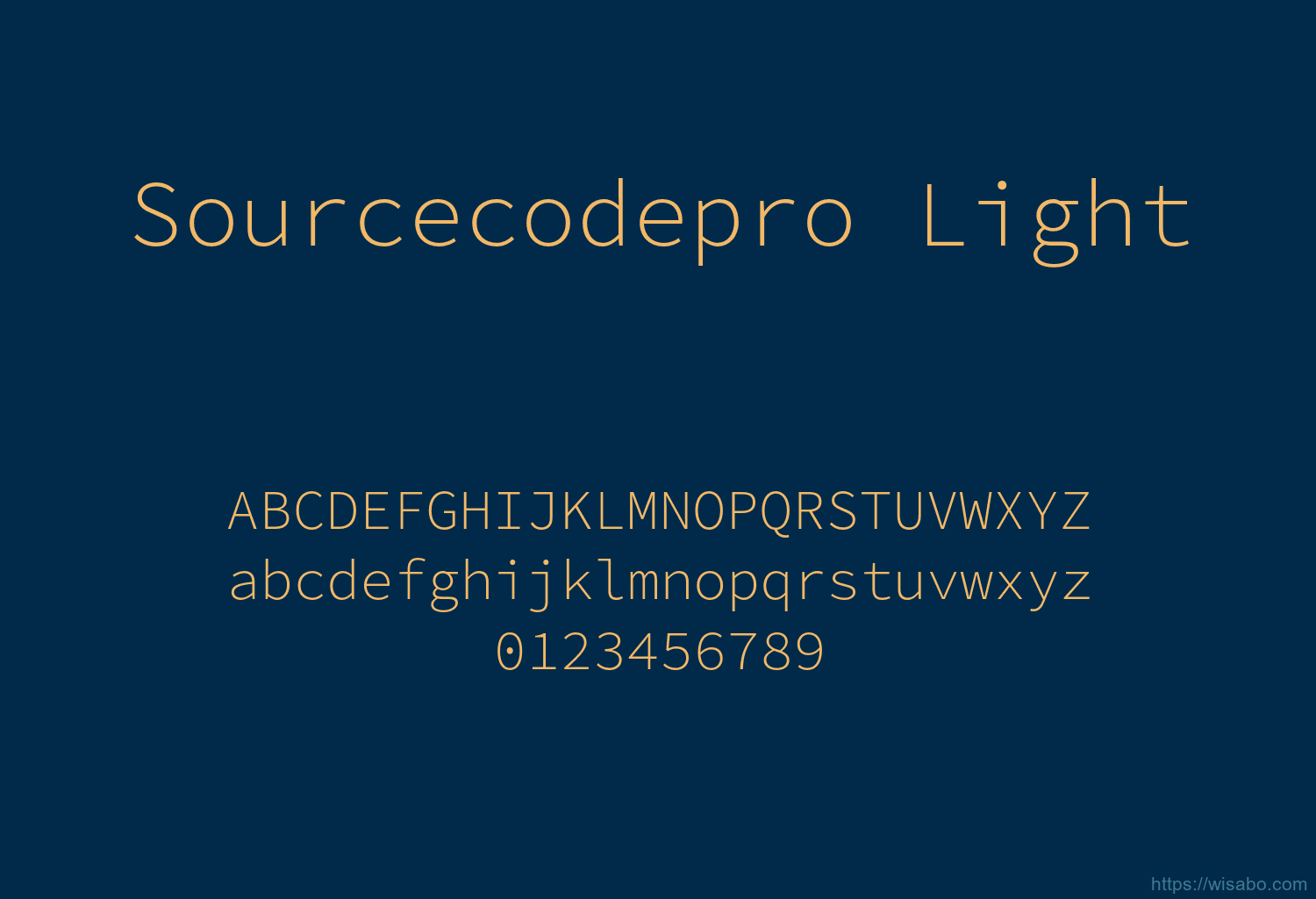 Sourcecodepro Light