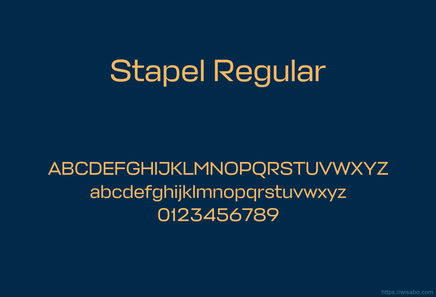 Stapel Regular