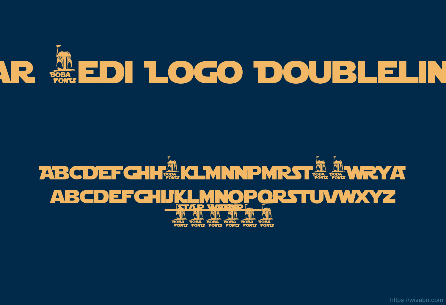 Star Jedi Logo Doubleline1