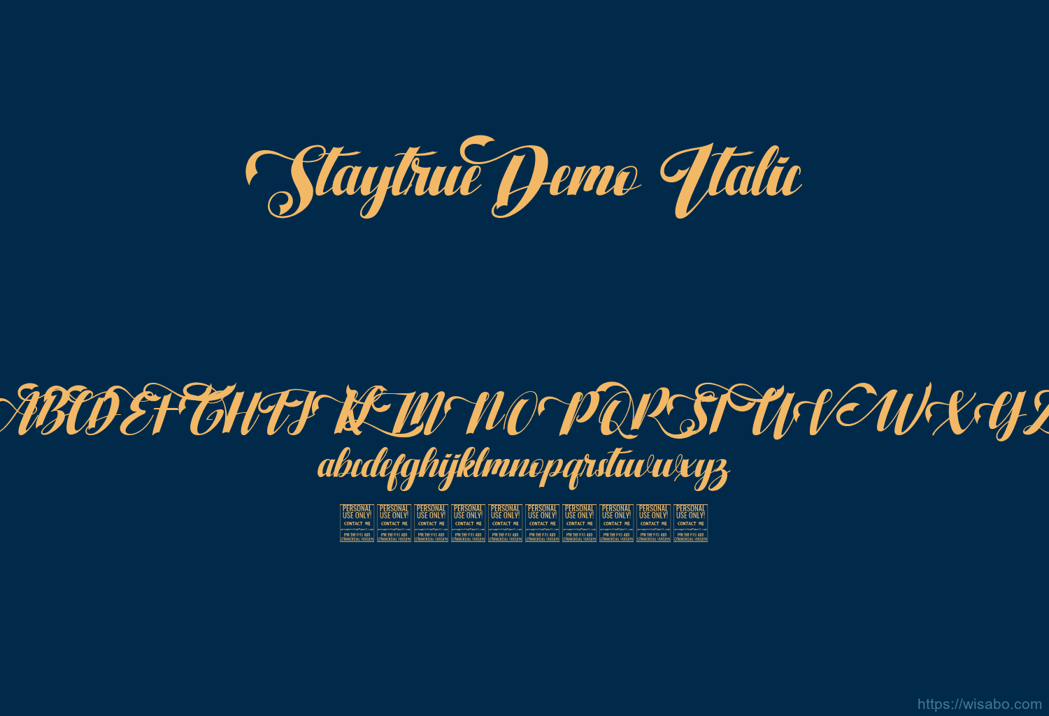 Staytrue Demo Italic