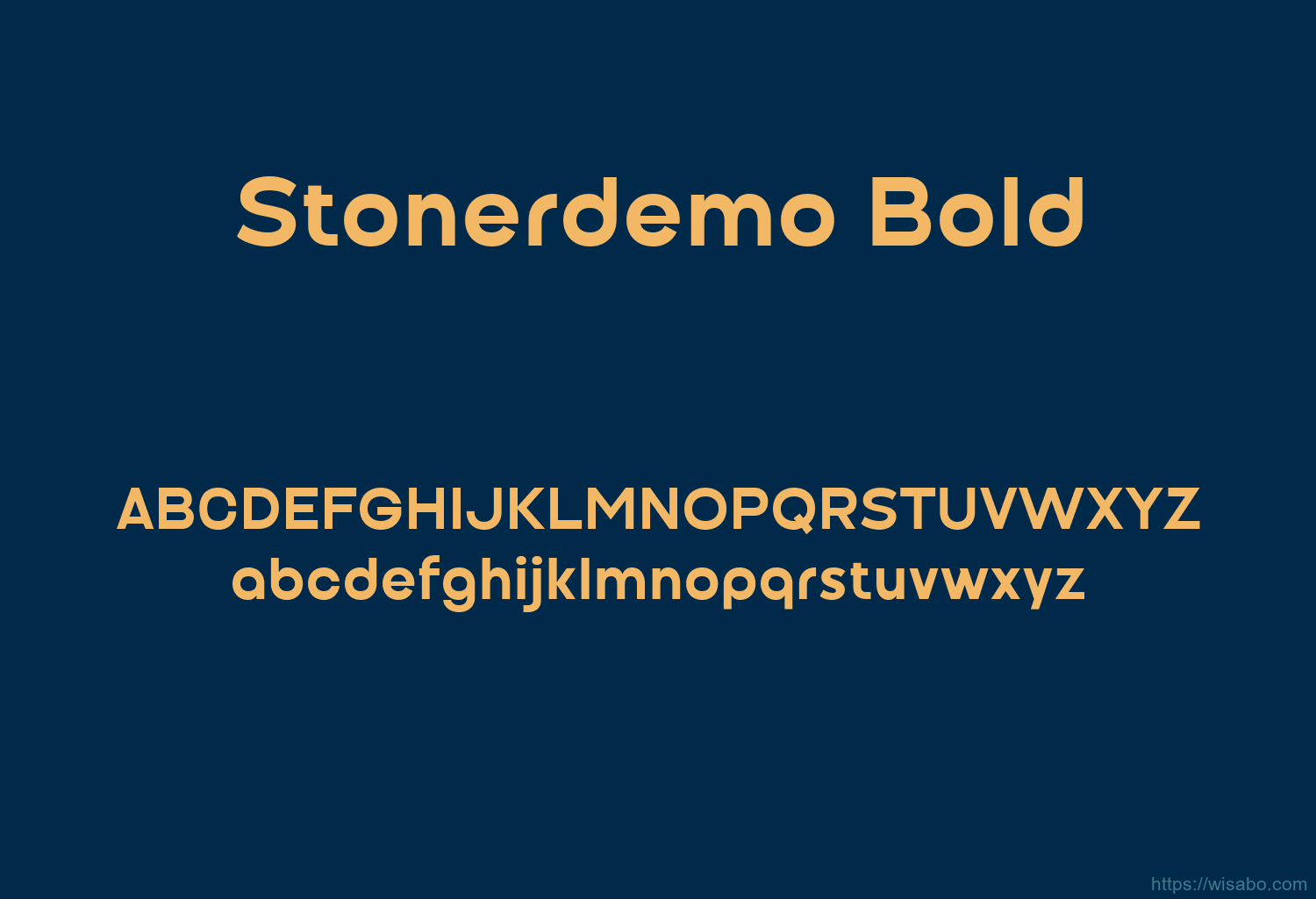 Stonerdemo Bold
