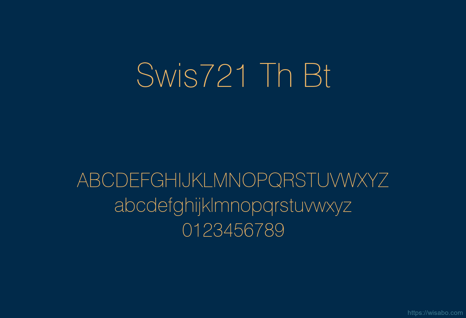 Swis721 Th Bt