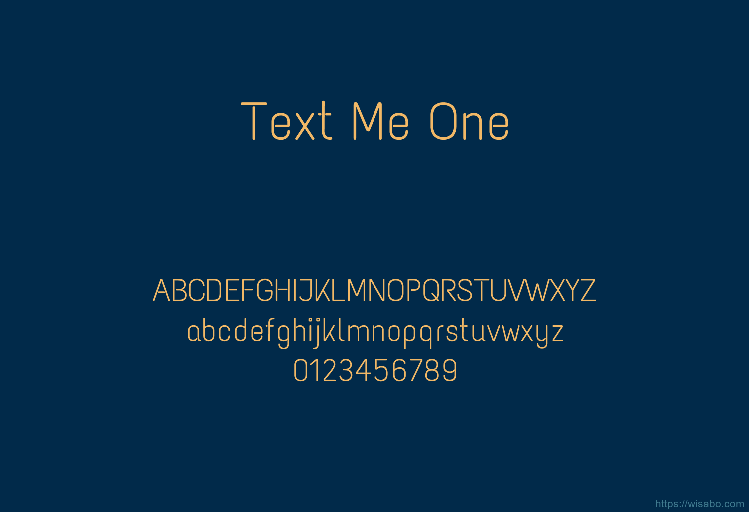 Text Me One