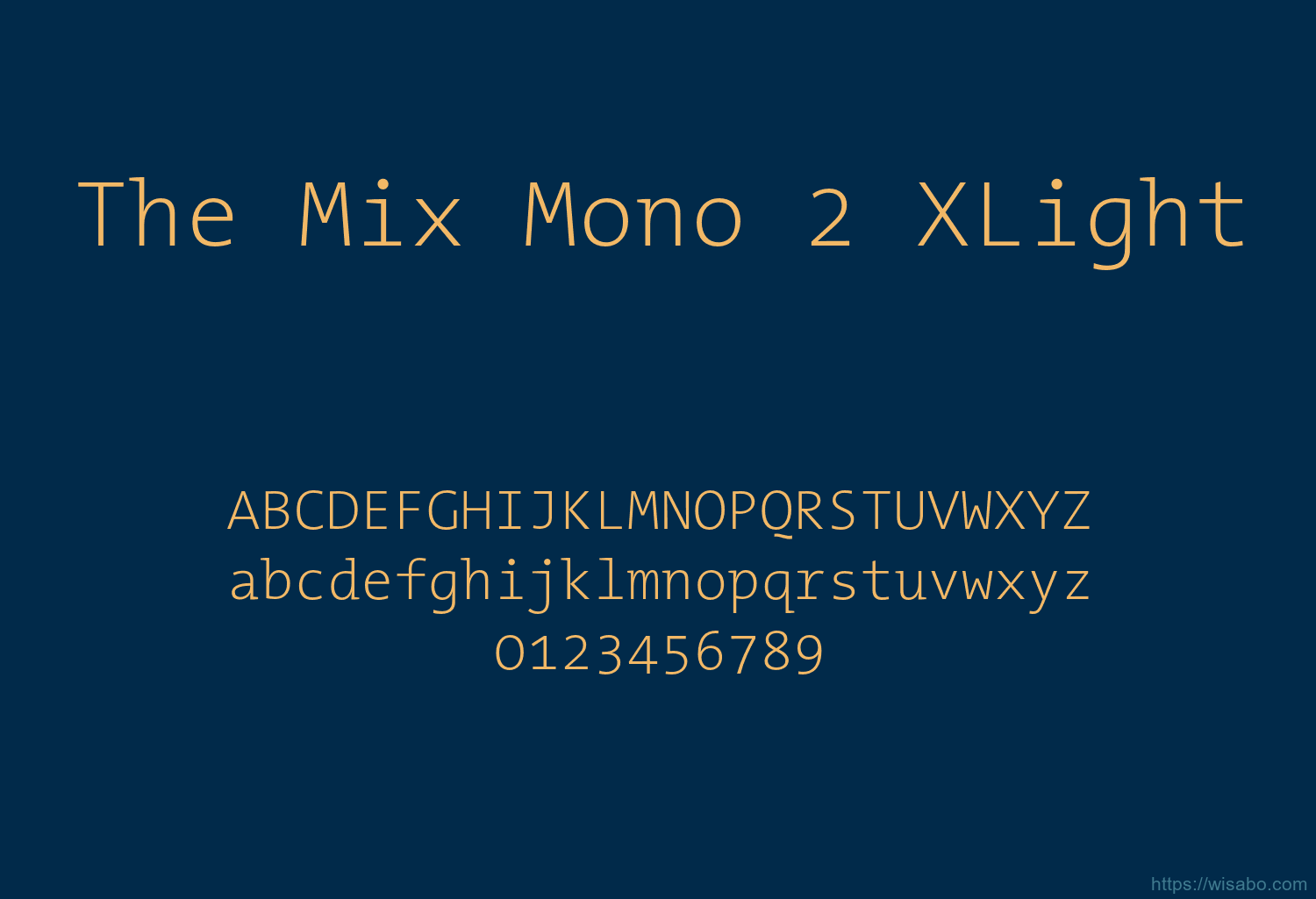 The Mix Mono 2 XLight