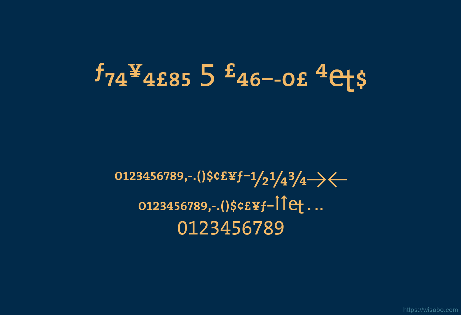TheSerif 5 Regular Exp