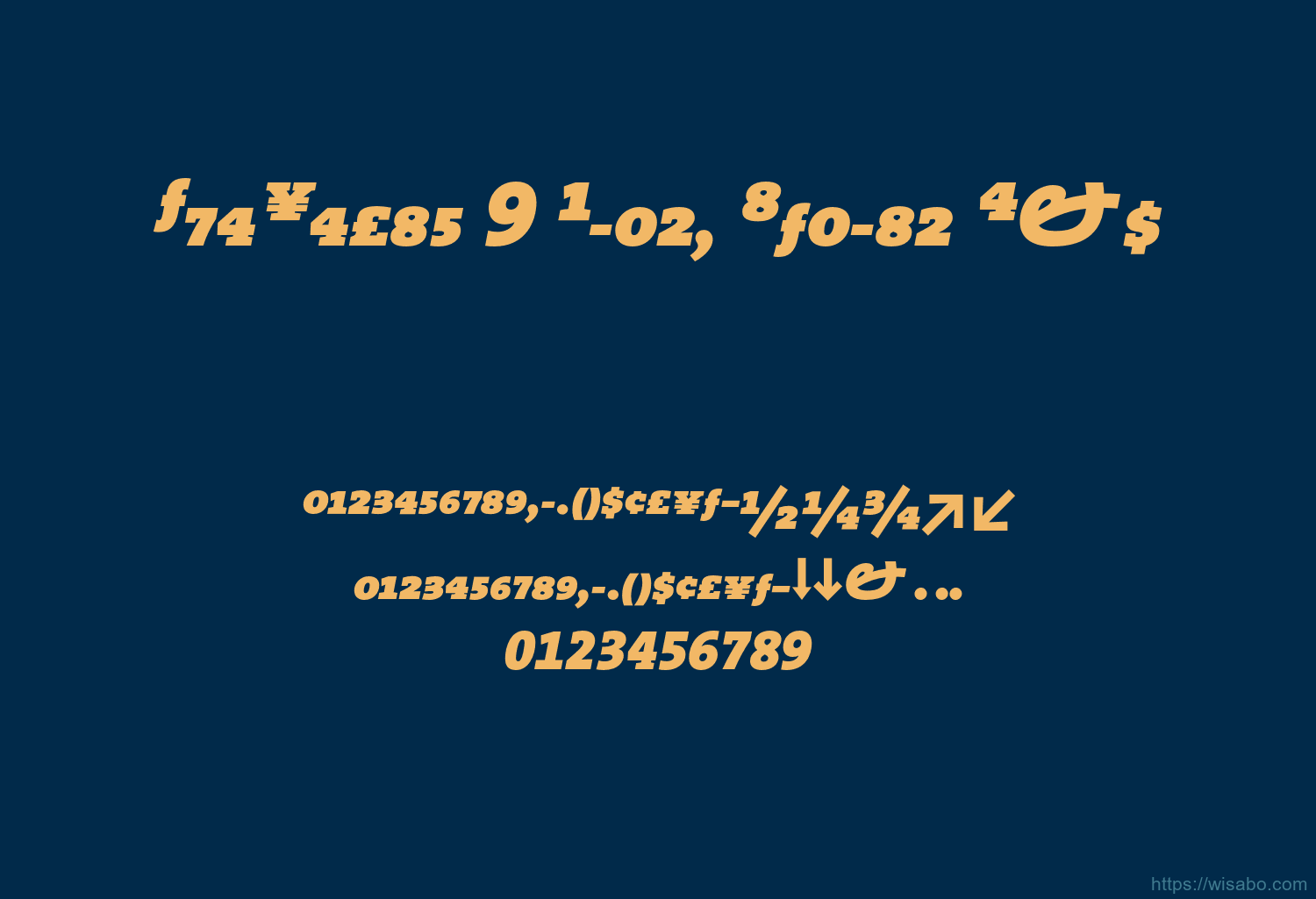TheSerif 9 Black Italic Exp