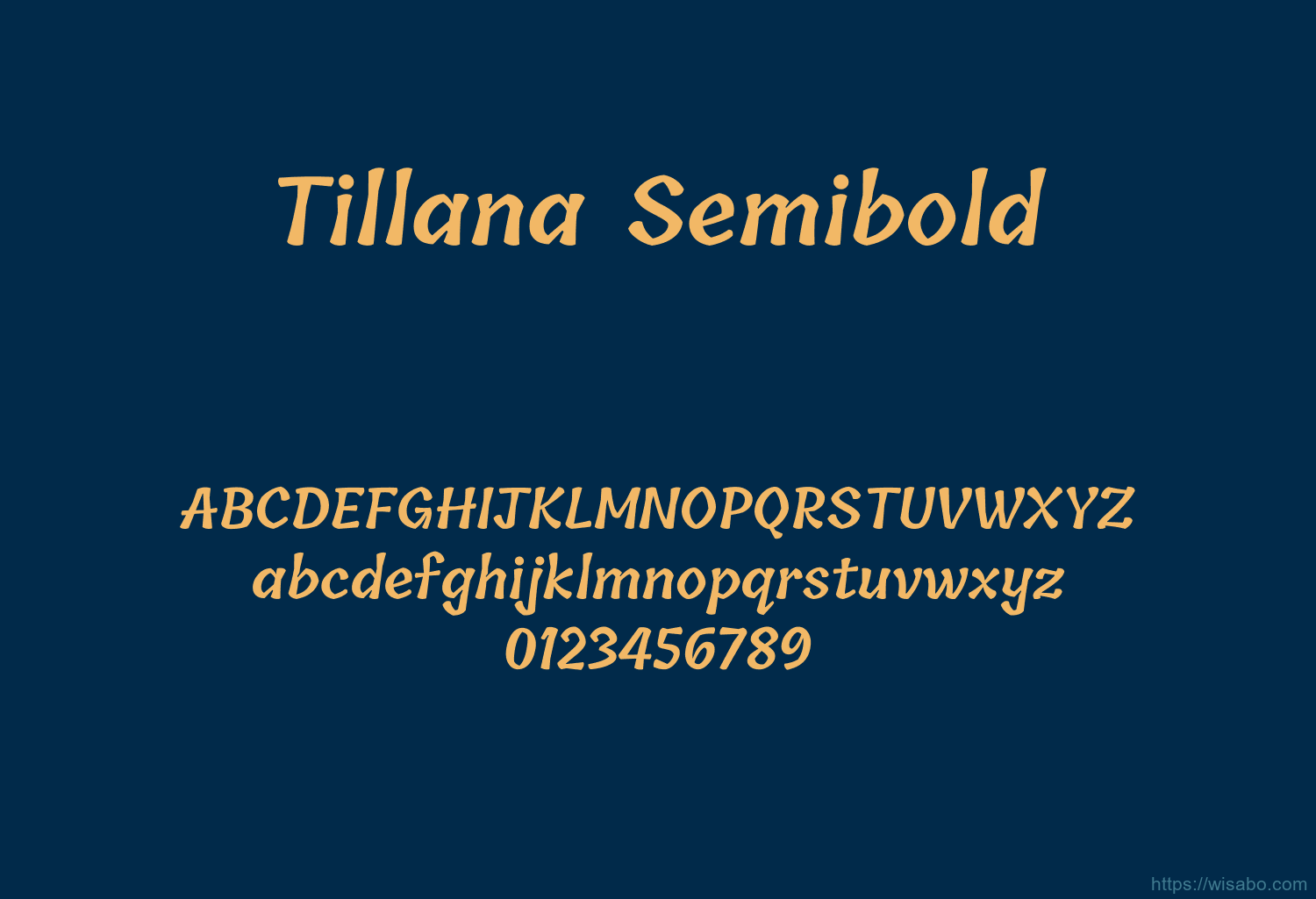 Tillana Semibold