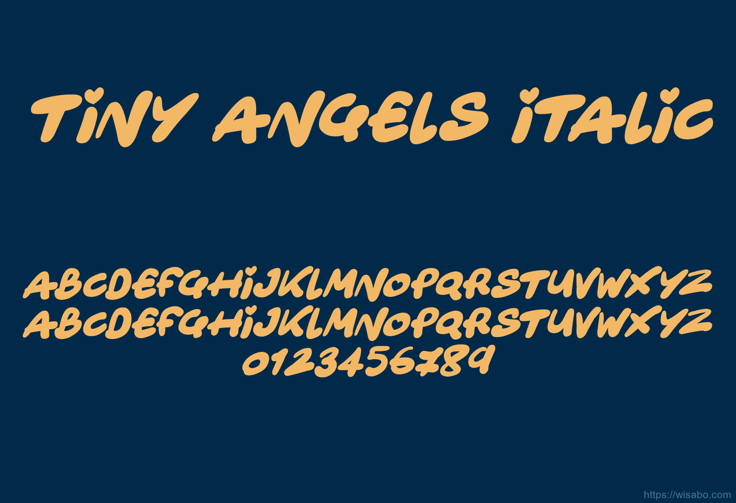 Tiny Angels Italic