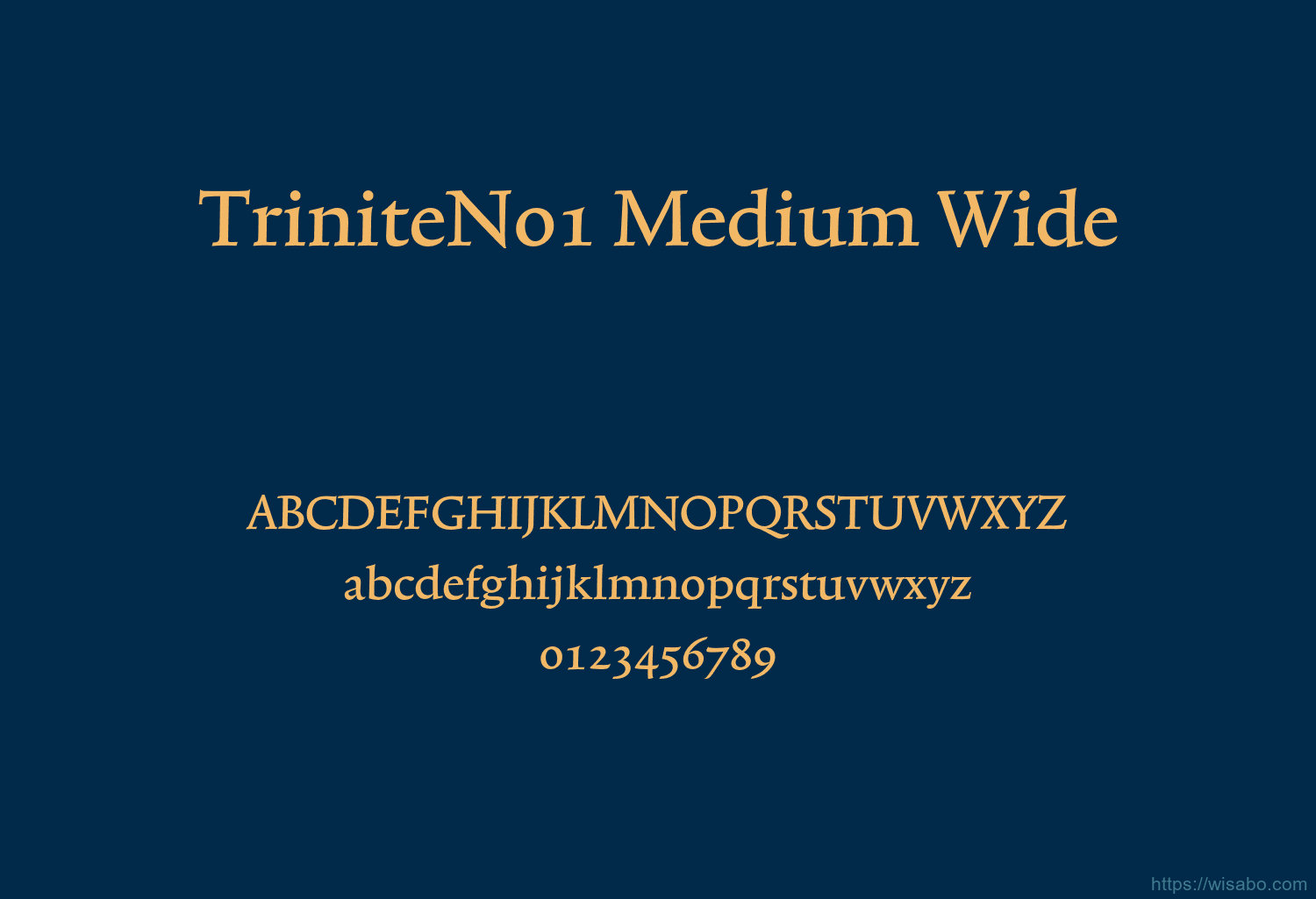 TriniteNo1 Medium Wide