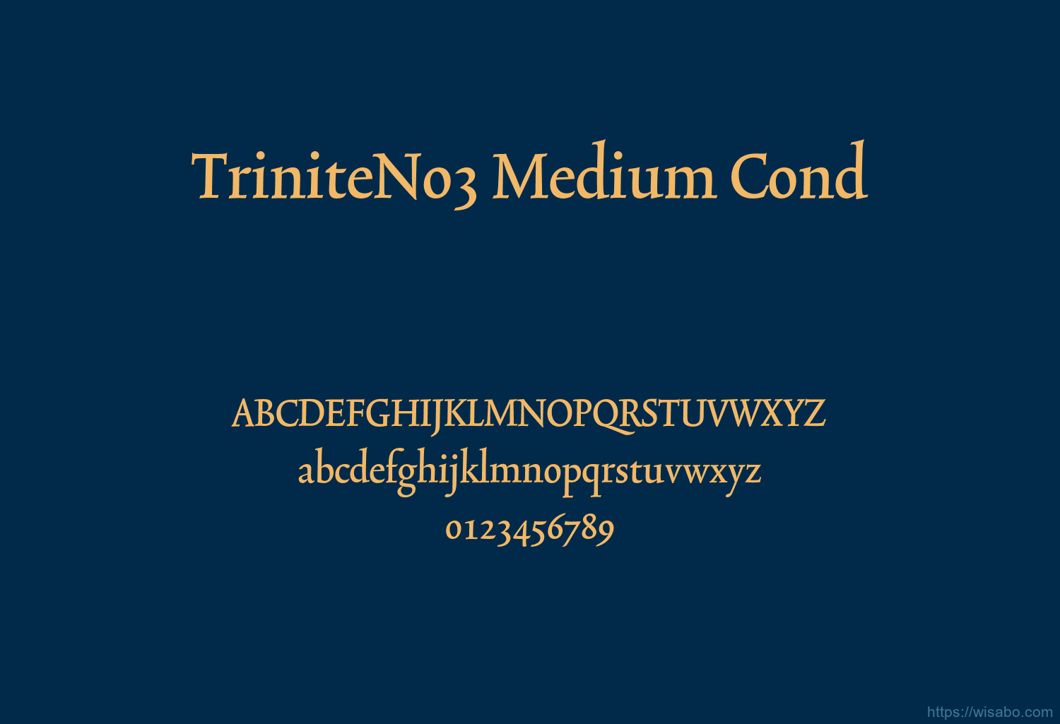 TriniteNo3 Medium Cond