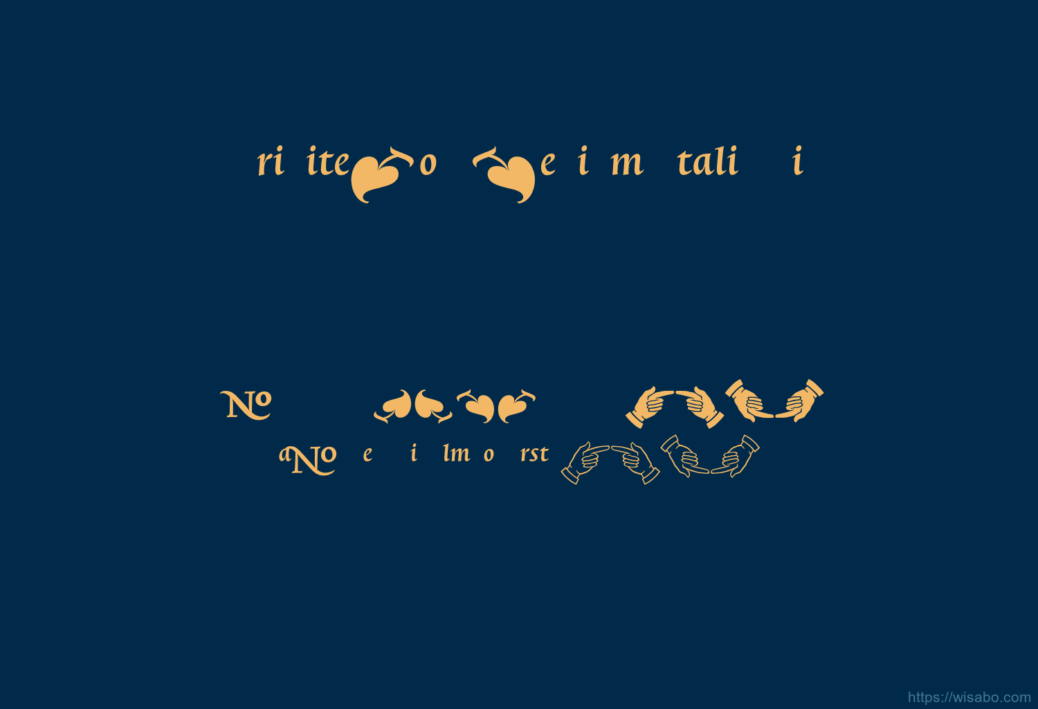 TriniteNo3 Medium Italic Pi