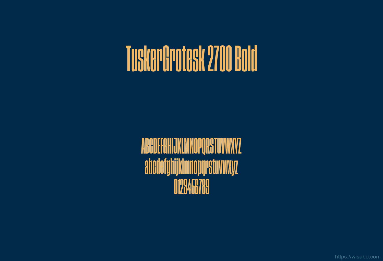 TuskerGrotesk 2700 Bold TuskerGrotesk 2700 Bold