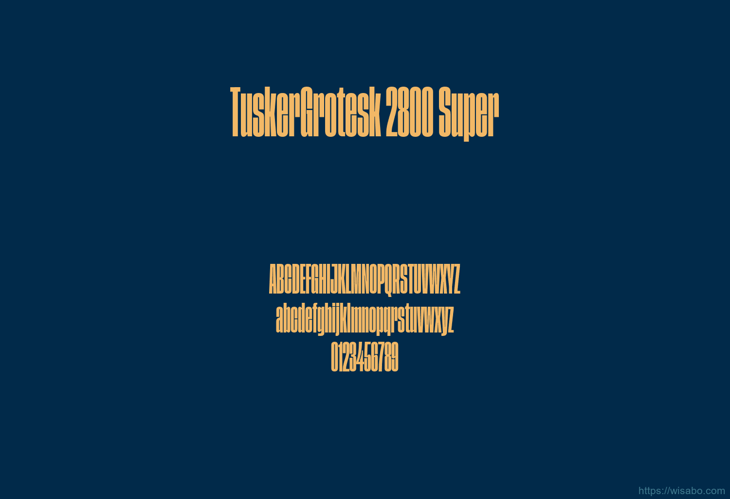 TuskerGrotesk 2800 Super TuskerGrotesk 2800 Super