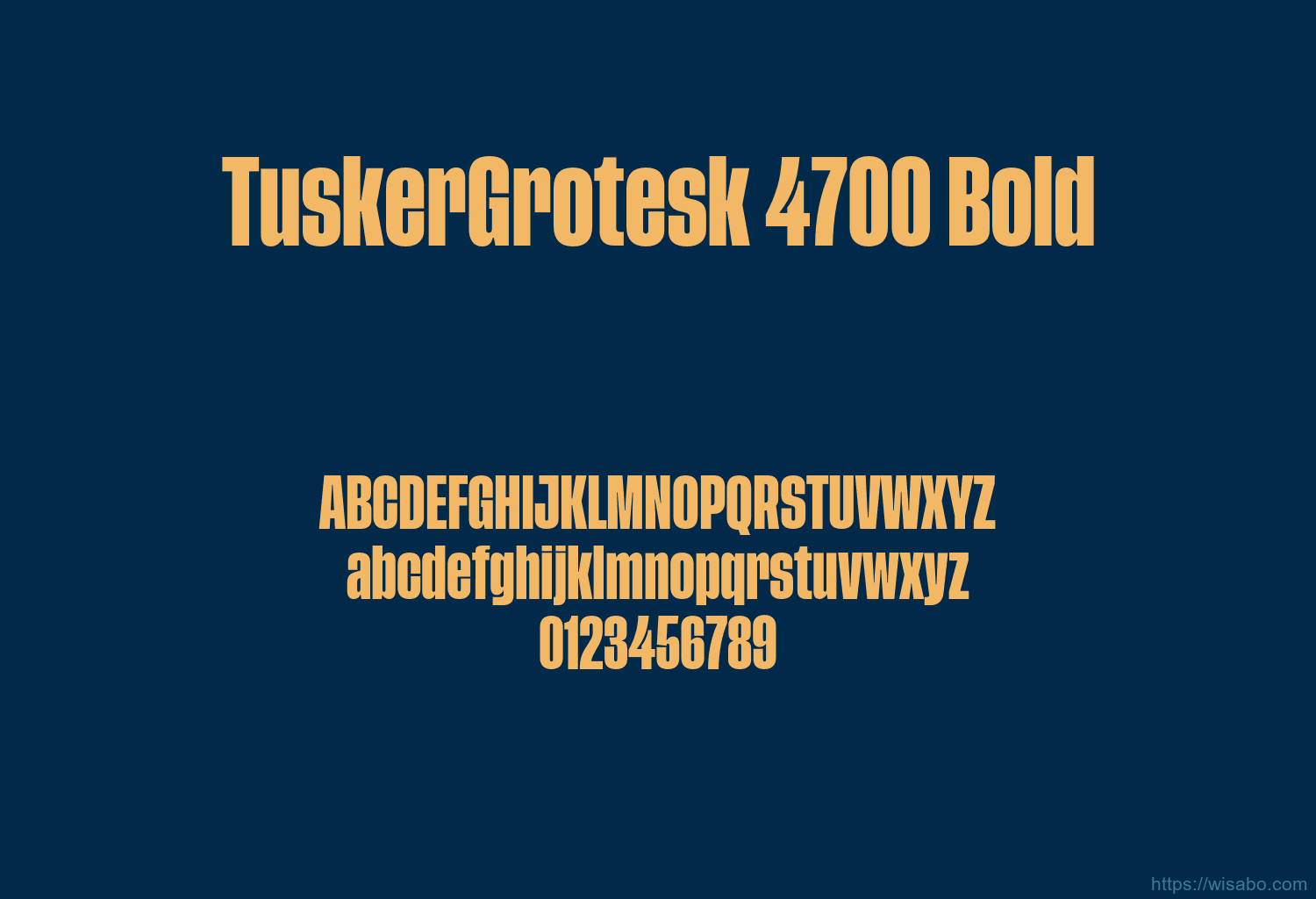 TuskerGrotesk 4700 Bold TuskerGrotesk 4700 Bold