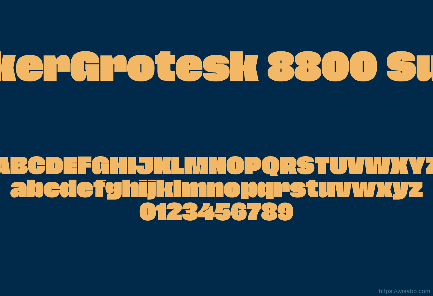 TuskerGrotesk 8800 Super