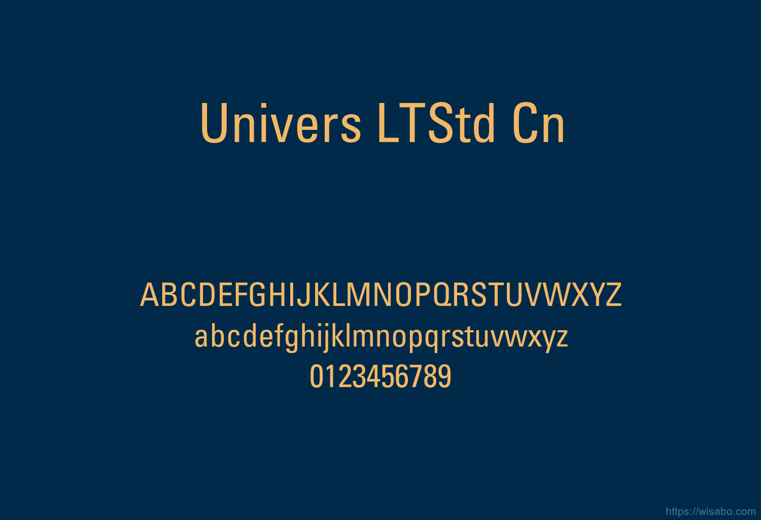 Univers LTStd Cn