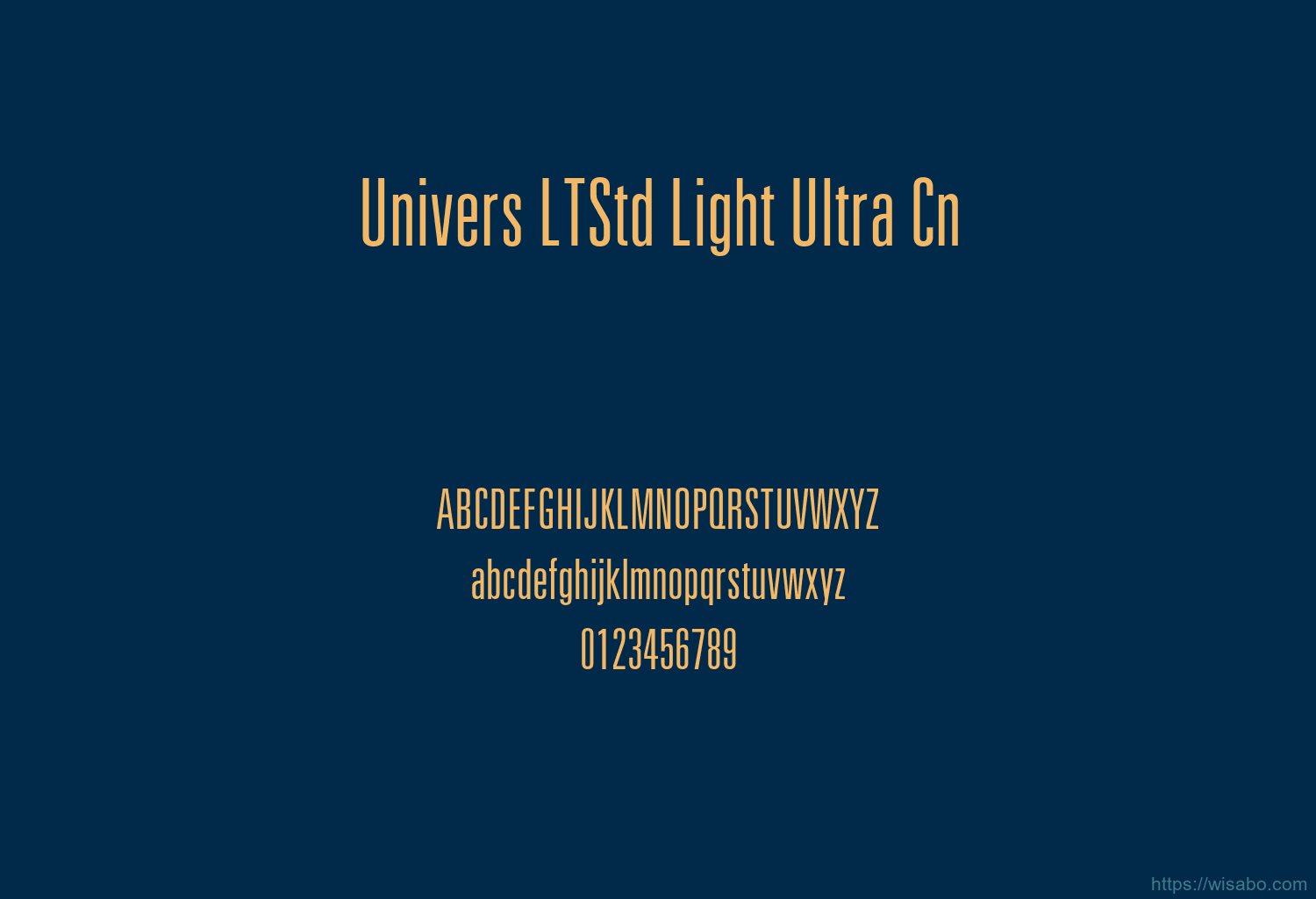 Univers LTStd Light Ultra Cn