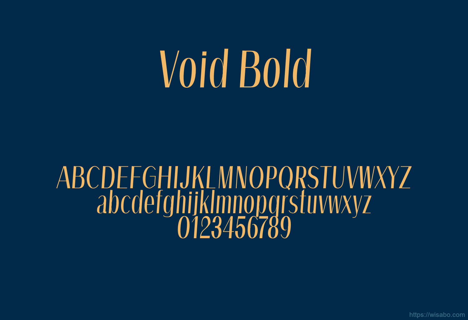 Void Bold