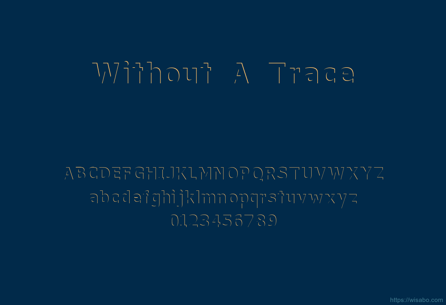 Without A Trace