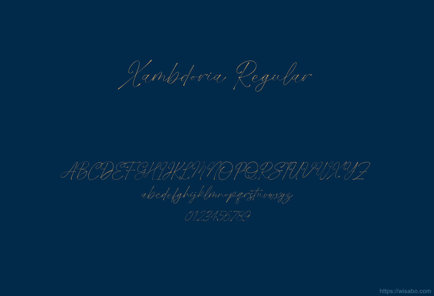 Xambdoria Regular