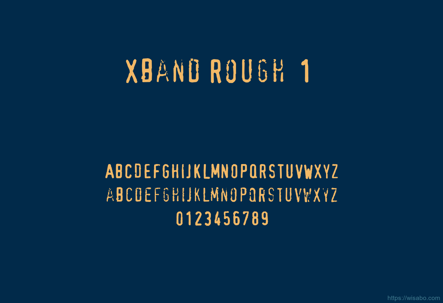 Xband Rough  1 