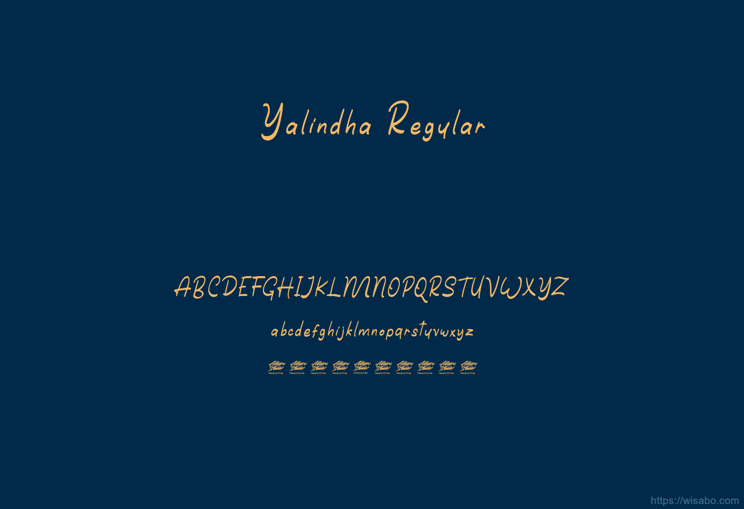 Yalindha Regular