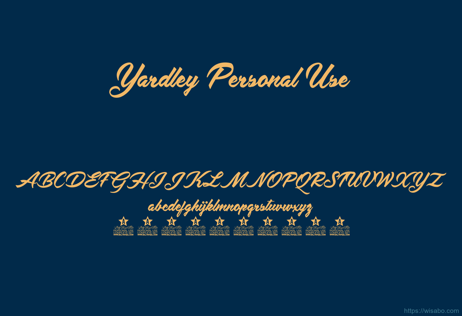 Yardley Personal Use